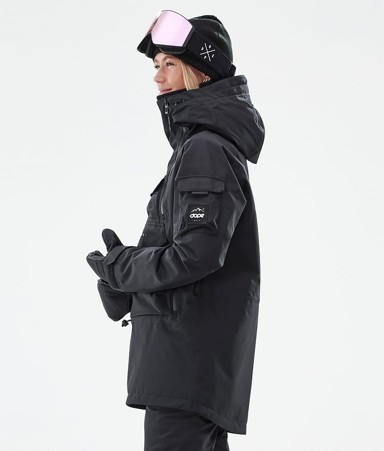 Dope Akin W Skijacke Damen Black, Bild 6 von 9