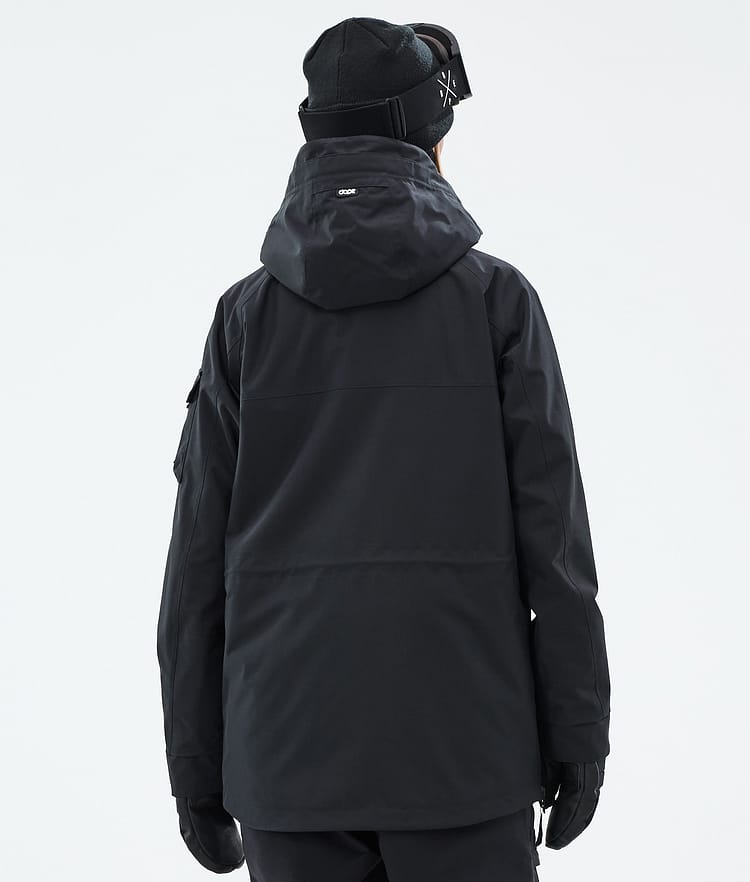 Dope Akin W Giacca Snowboard Donna Black, Immagine 7 di 10