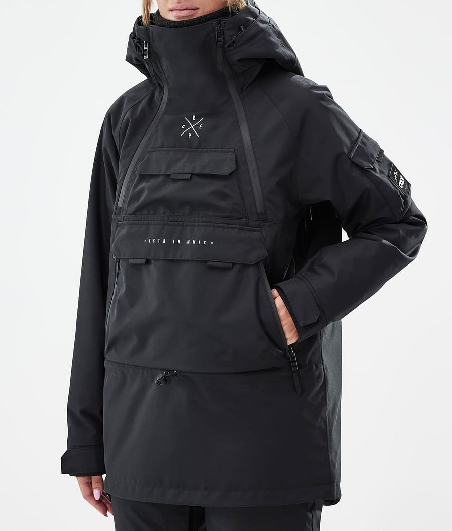Dope Akin W Snowboard Jacket Women Black Ridestore UK
