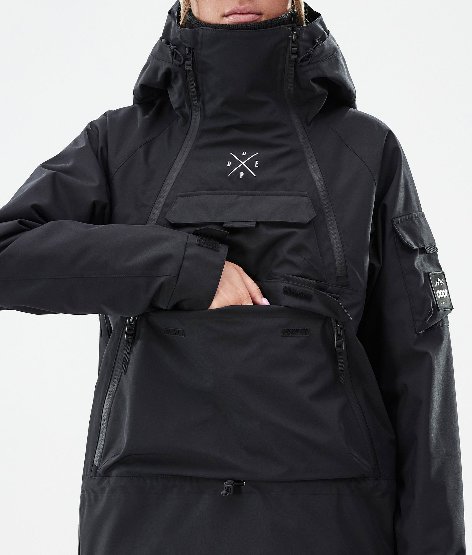 Dope Akin W Snowboardjacke Damen Black Renewed, Bild 9 von 9