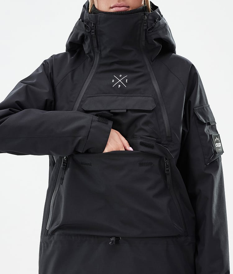 Dope Akin W Snowboard Jacket Women Black