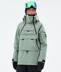 Dope Akin W Snowboard Jacket Women Faded Green