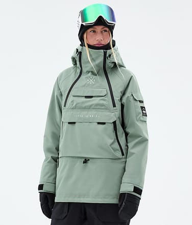 Dope Akin W Ski Jacket Women Faded Green