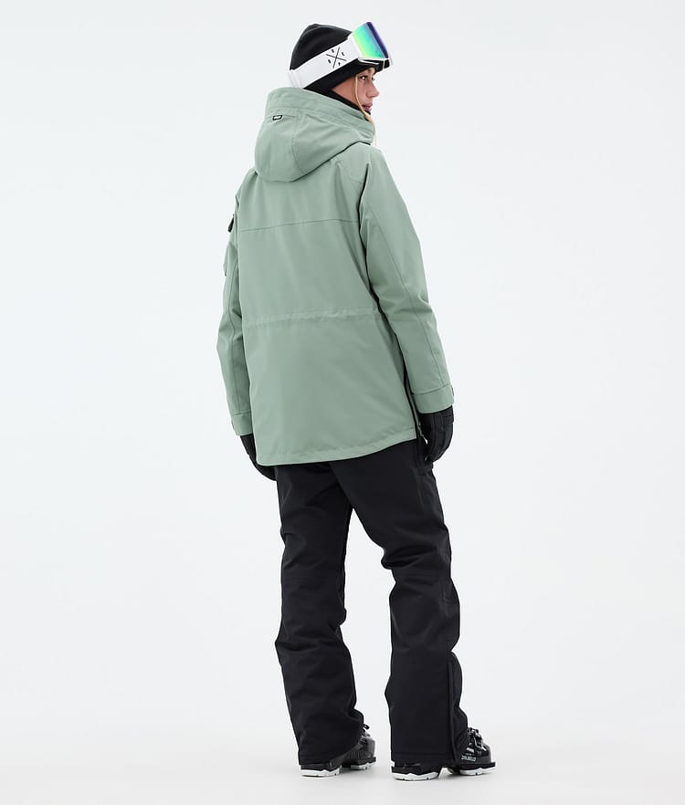 Dope Akin W Giacca Sci Donna Faded Green, Immagine 5 di 10