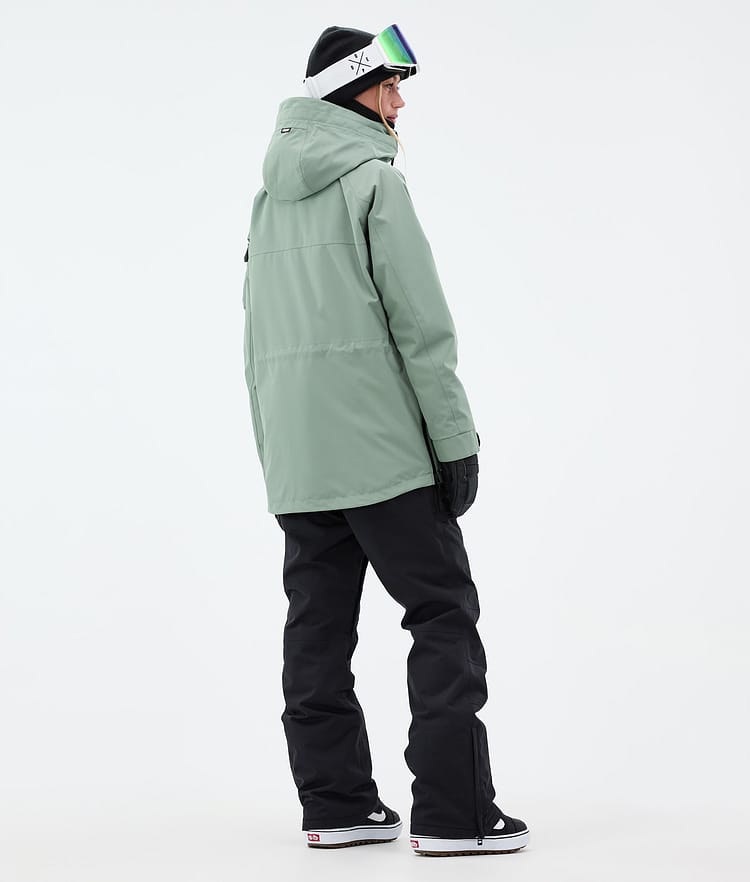 Dope Akin W Giacca Snowboard Donna Faded Green, Immagine 5 di 10