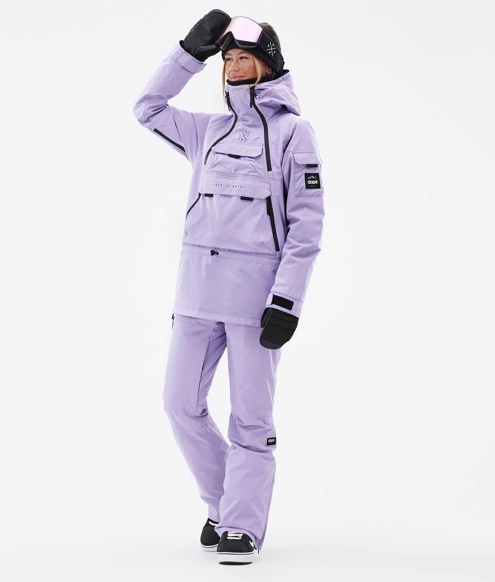 Dope Akin W Snowboard jas Dames Faded Violet Renewed, Afbeelding 2 van 8