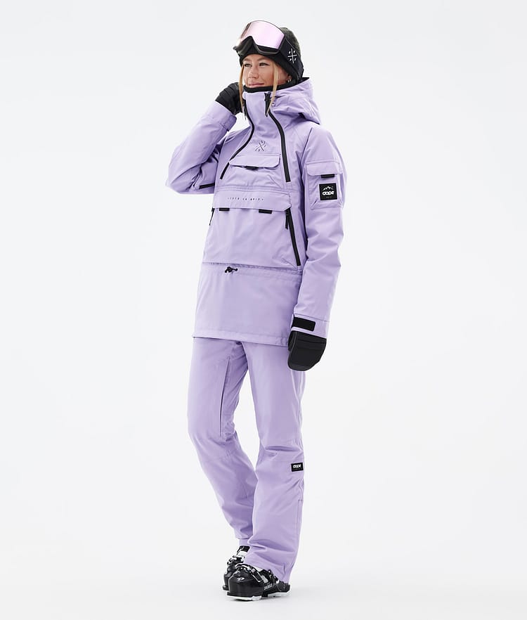 Dope Akin W Veste de Ski Femme Faded Violet, Image 3 sur 8