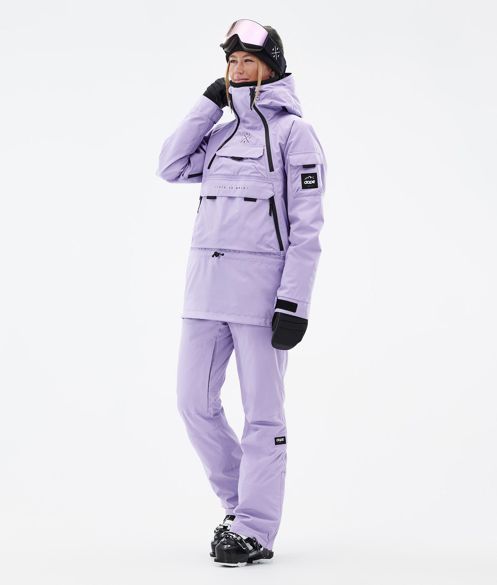 Dope Akin W Veste de Ski Femme Faded Violet, Image 2 sur 8