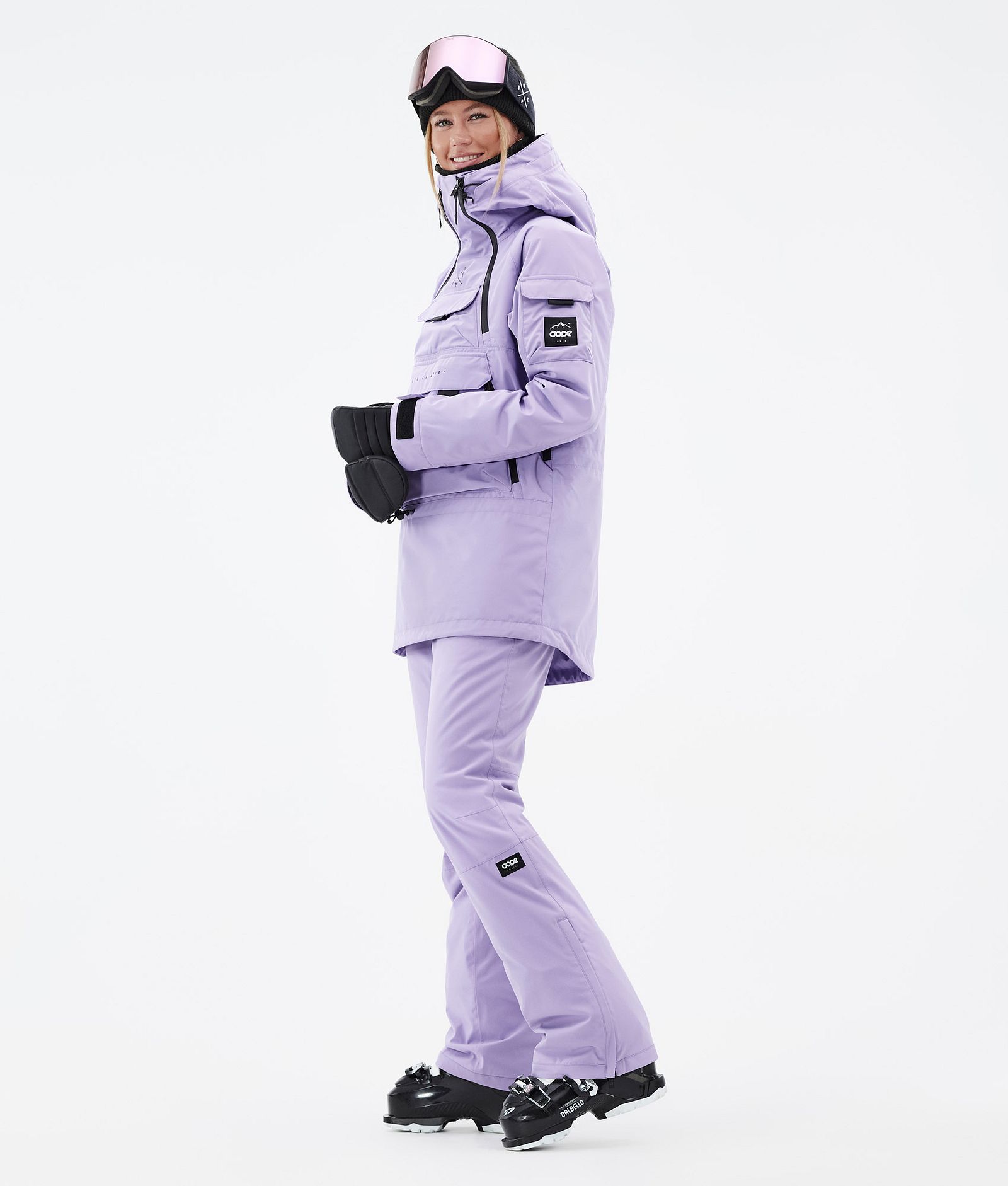 Dope Akin W Veste de Ski Femme Faded Violet, Image 3 sur 8