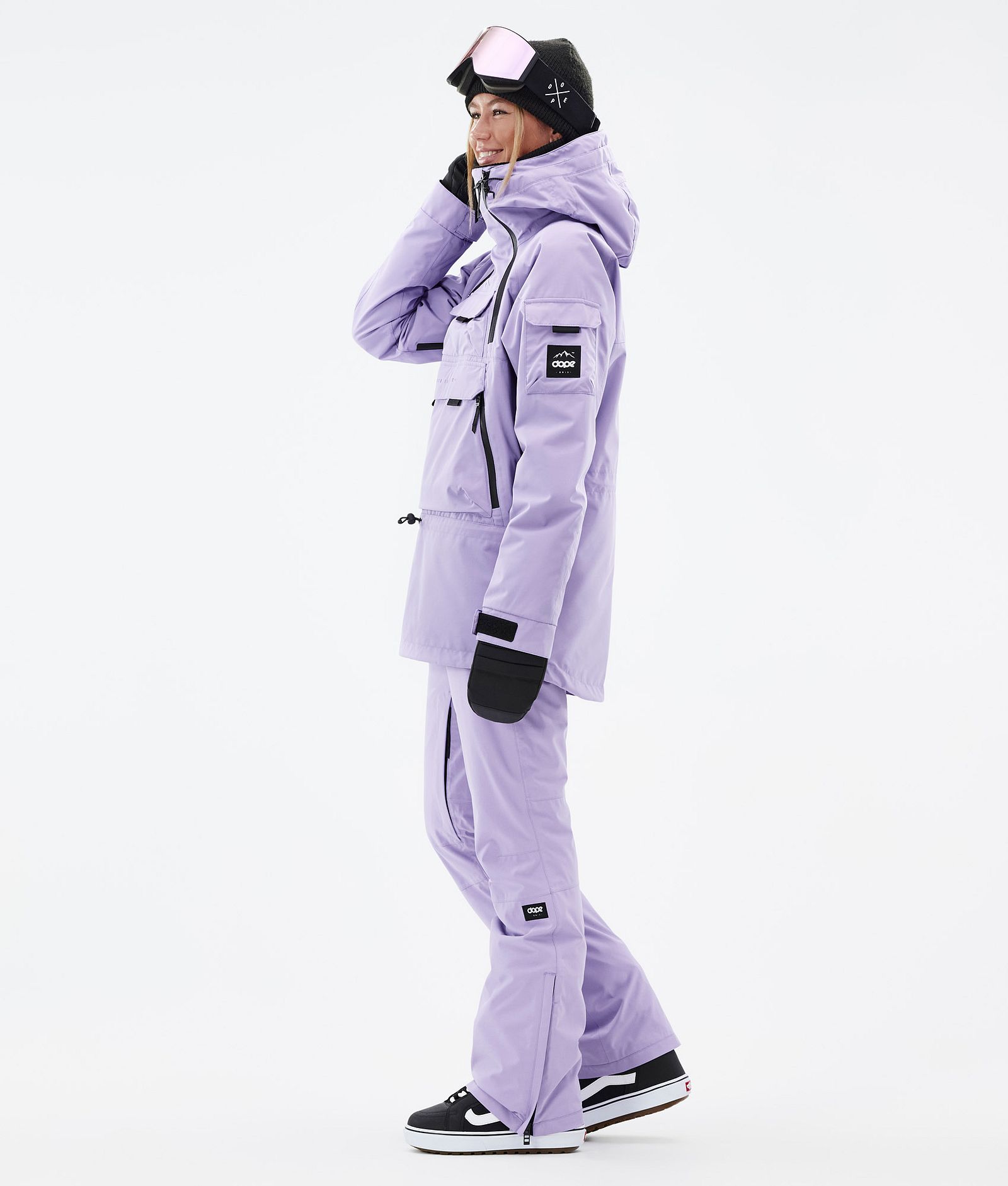 Dope Akin W Snowboard jas Dames Faded Violet Renewed, Afbeelding 3 van 8