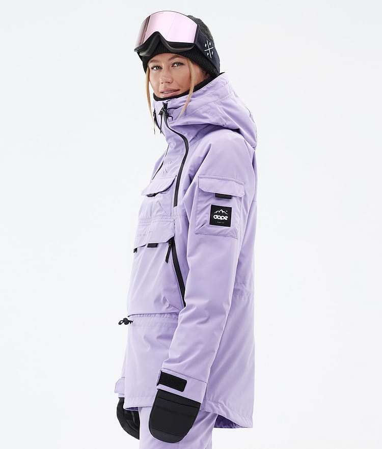 Dope Akin W Veste de Ski Femme Faded Violet, Image 6 sur 8