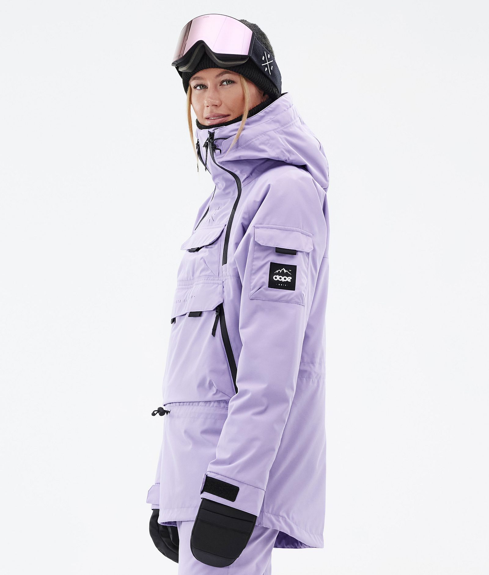 Dope Akin W Veste de Ski Femme Faded Violet, Image 5 sur 8