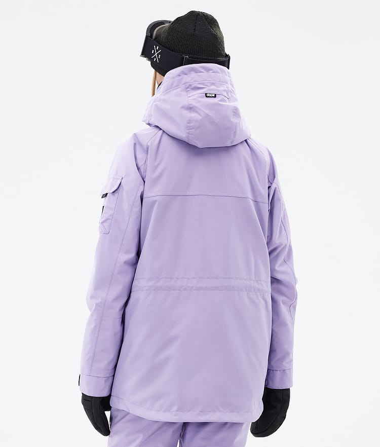 Dope Akin W Snowboardjakke Dame Faded Violet Renewed, Billede 7 af 8