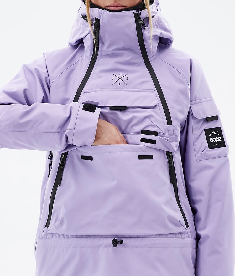 Dope Akin W Snowboard Jacket Women Faded Violet, Image 8 of 8