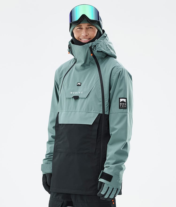 Montec Doom Snowboard jas Heren Atlantic/Black, Afbeelding 1 van 10