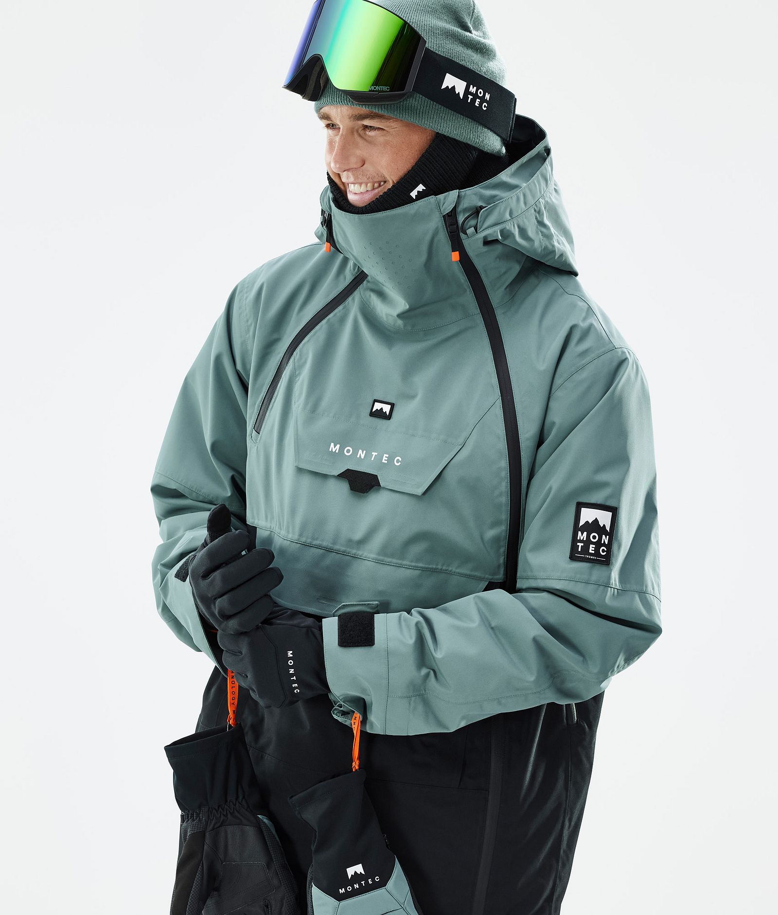 Montec Doom Snowboard Jacket Men Atlantic/Black Renewed, Image 2 of 11
