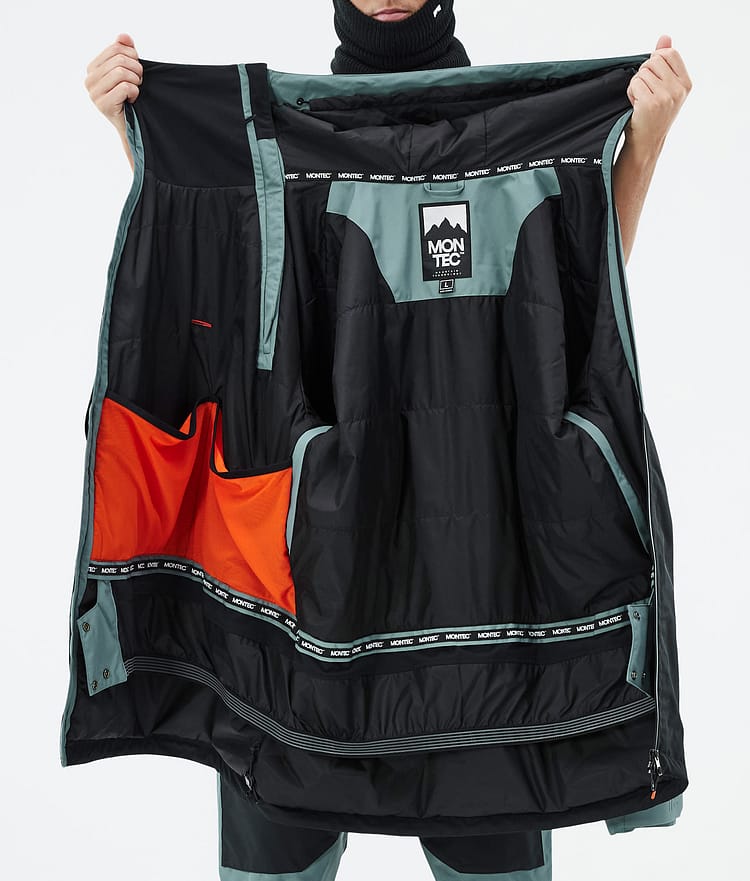 Montec Doom Ski jas Heren Atlantic/Black, Afbeelding 10 van 10