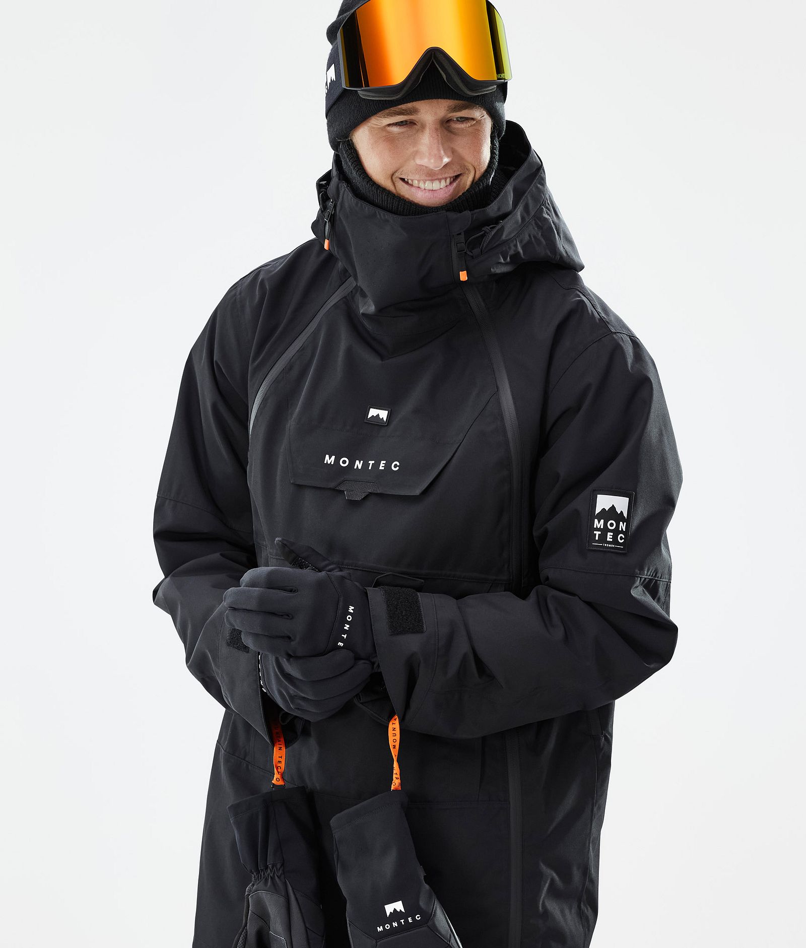 Montec Doom Veste de Ski Homme Black, Image 2 sur 11