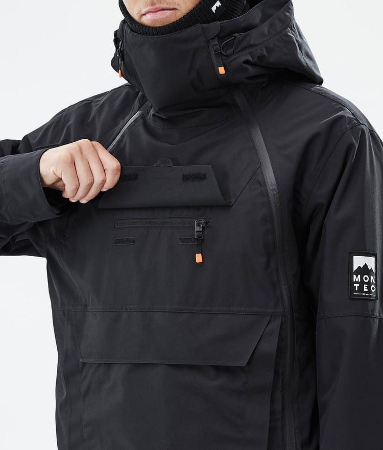 Montec Doom Veste de Ski Homme Black, Image 10 sur 11