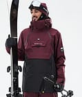 Montec Doom Veste de Ski Homme Burgundy/Black, Image 1 sur 11