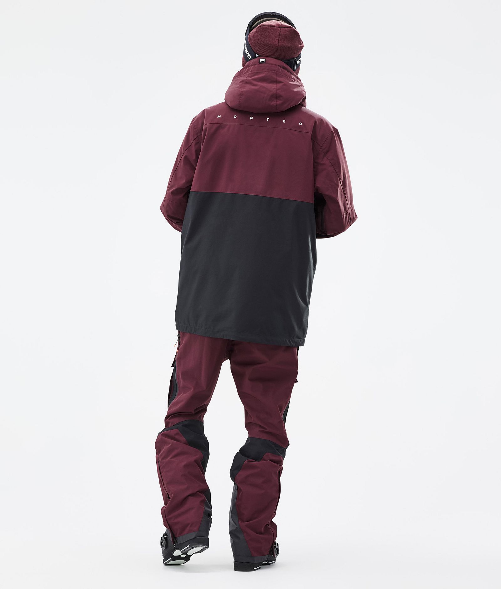 Montec Doom Veste de Ski Homme Burgundy/Black, Image 5 sur 11