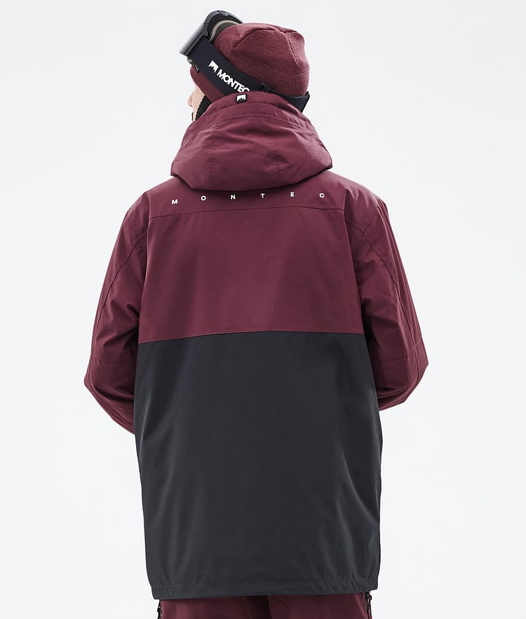 Montec Doom Snowboard jas Heren Burgundy/Black, Afbeelding 7 van 11
