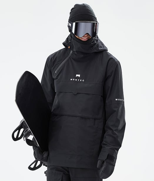 Montec Dune Kurtka Snowboardowa Mężczyźni Black