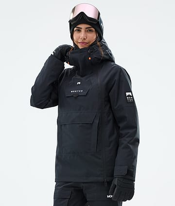 Montec Doom W Kurtka Snowboardowa Kobiety Black