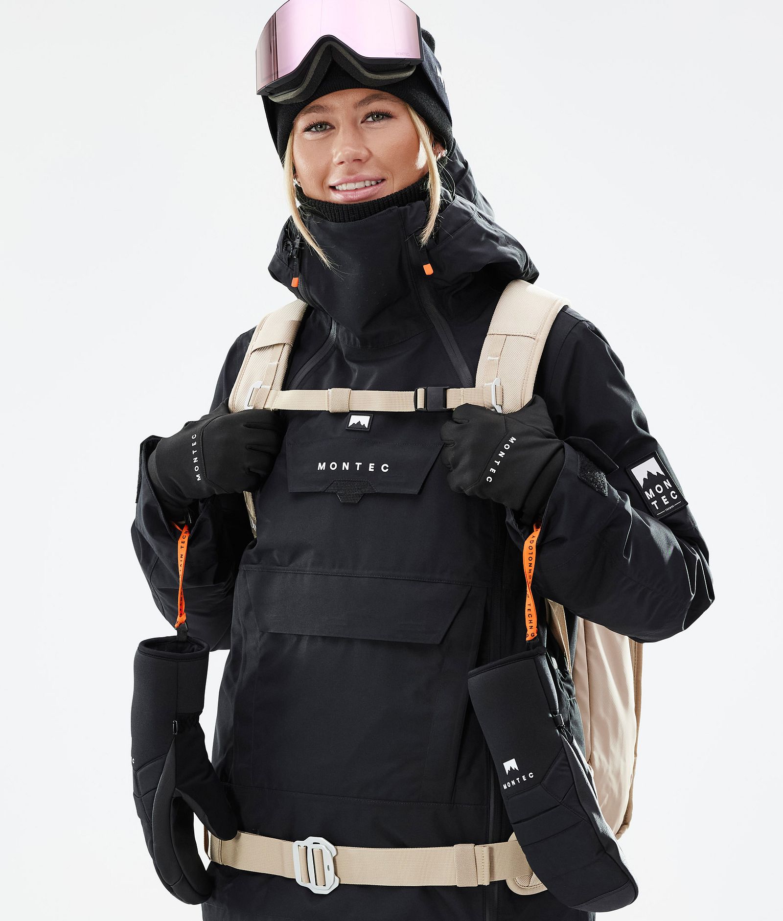 Montec Doom W Veste Snowboard Femme Black, Image 2 sur 11