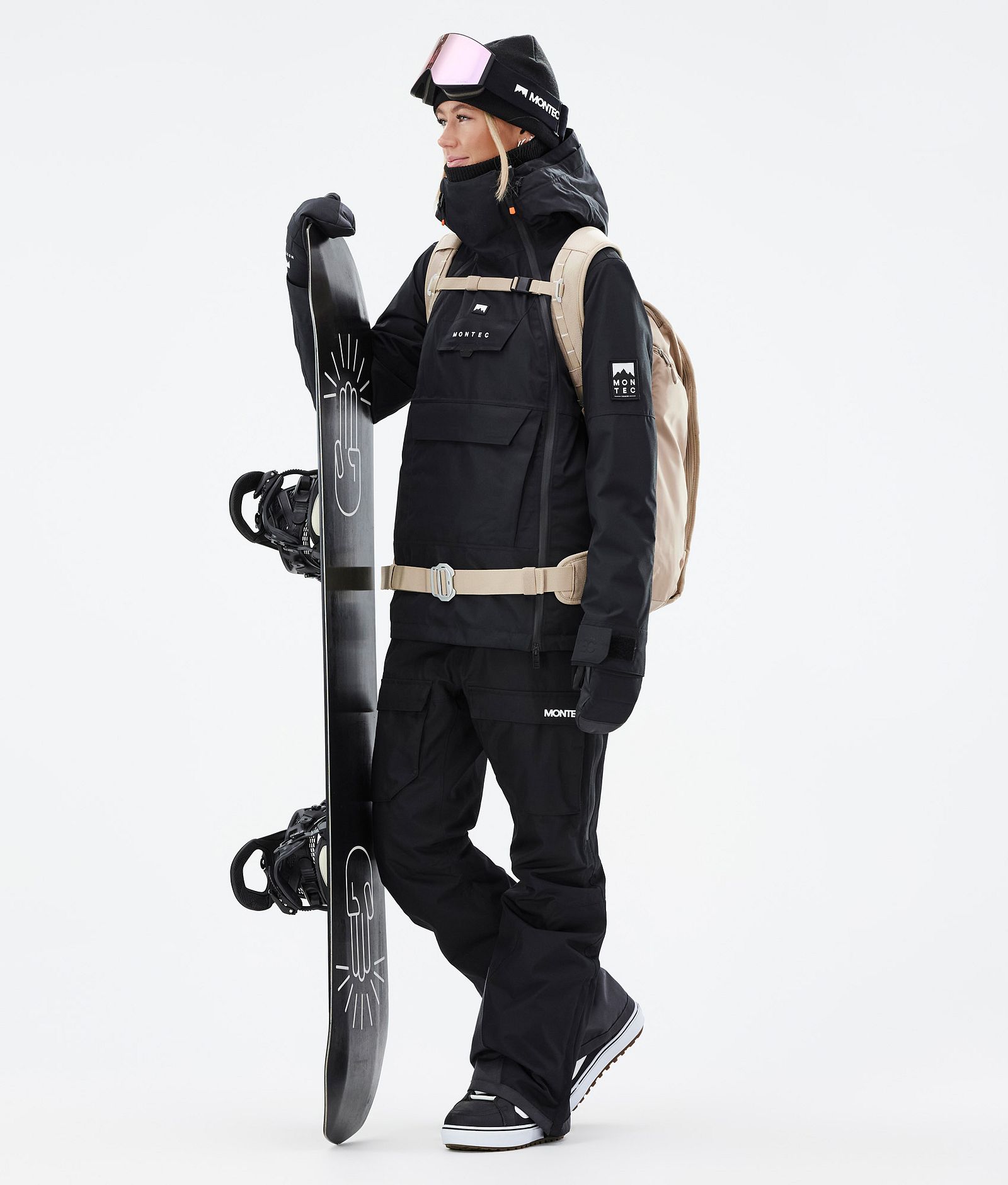 Montec Doom W Chaqueta Snowboard Mujer Black, Imagen 3 de 11