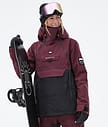 Montec Doom W Giacca Snowboard Donna Burgundy/Black