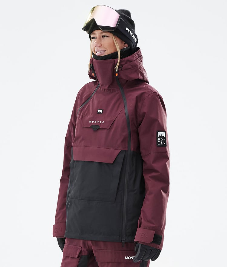 Montec Doom W Ski Jacket Women Burgundy/Black, Image 1 of 11