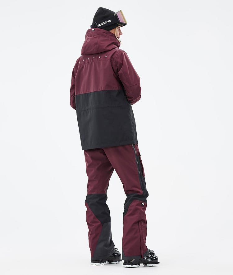 Montec Doom W Ski jas Dames Burgundy/Black, Afbeelding 5 van 11