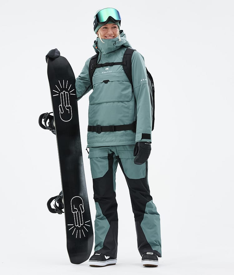 Montec Dune W Veste Snowboard Femme Atlantic