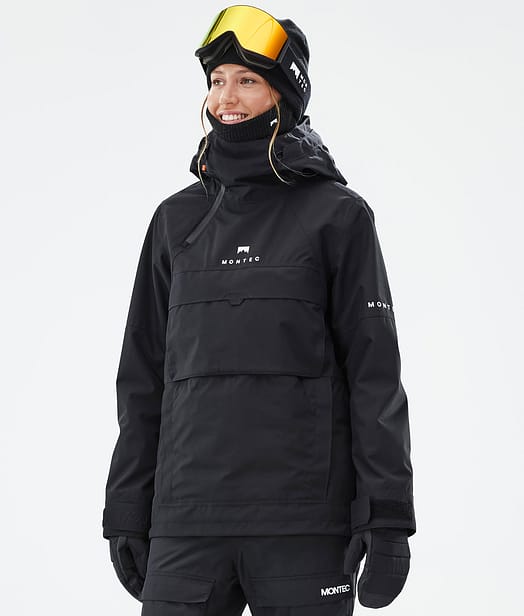 Montec Dune W Kurtka Snowboardowa Kobiety Black