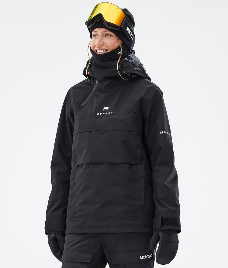 Montec Dune W Veste Snowboard Femme Black, Image 1 sur 9