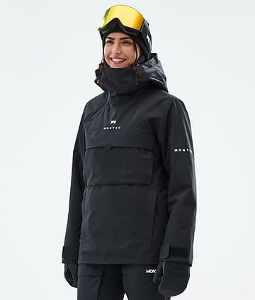 Montec Dune W Kurtka Snowboardowa Kobiety Black