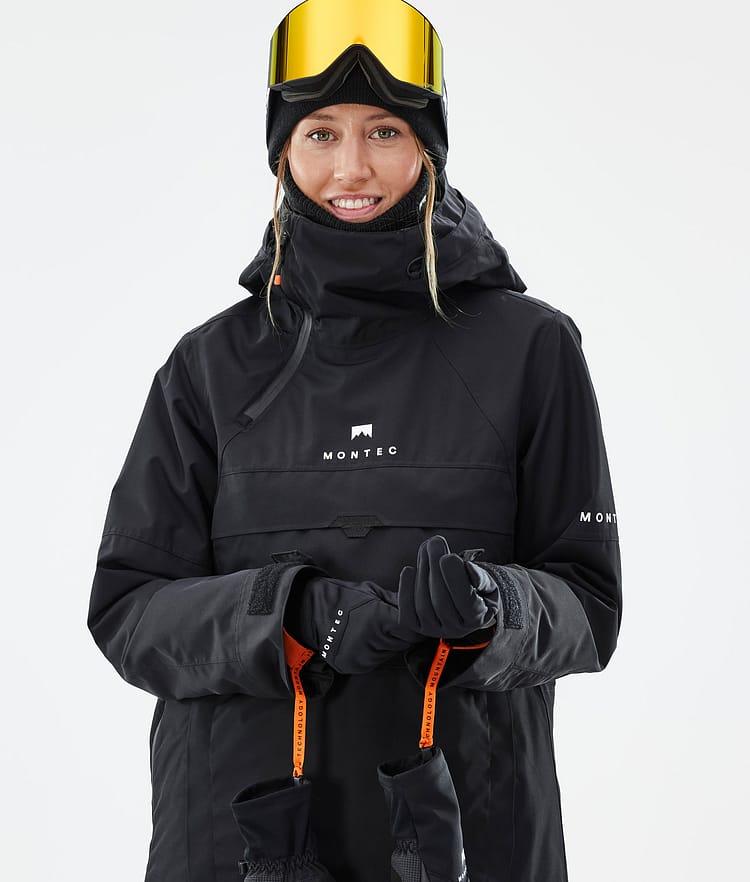 Montec Dune W Veste Snowboard Femme Black, Image 2 sur 9