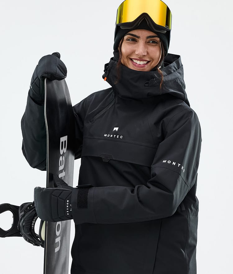 Montec Dune W Snowboard jas Dames Black, Afbeelding 2 van 9