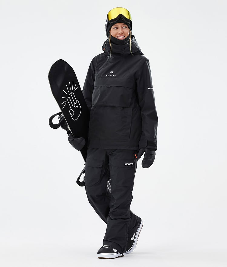 Montec Dune W Giacca Snowboard Donna Black, Immagine 3 di 9