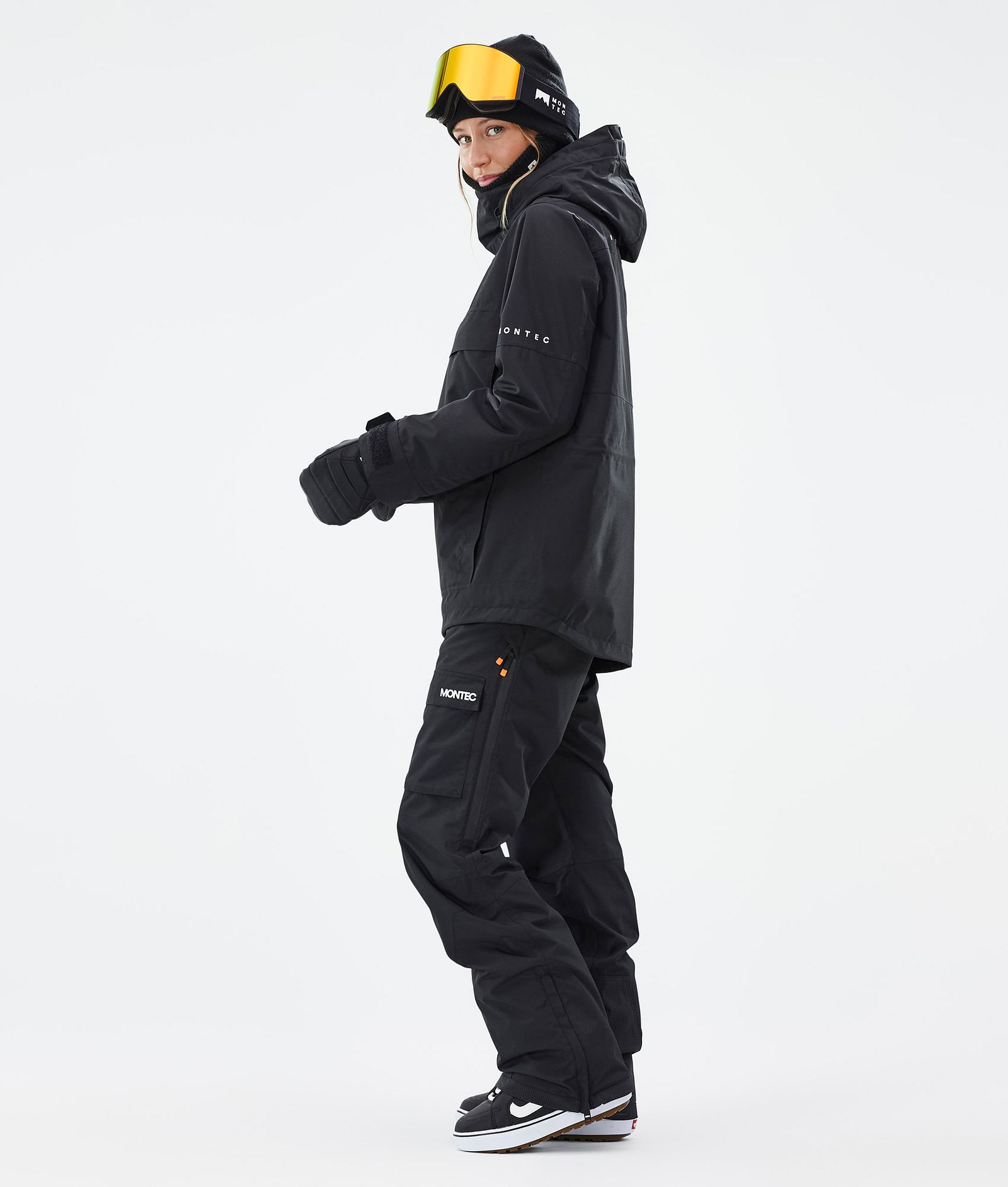 Montec Dune W Giacca Snowboard Donna Black, Immagine 4 di 9