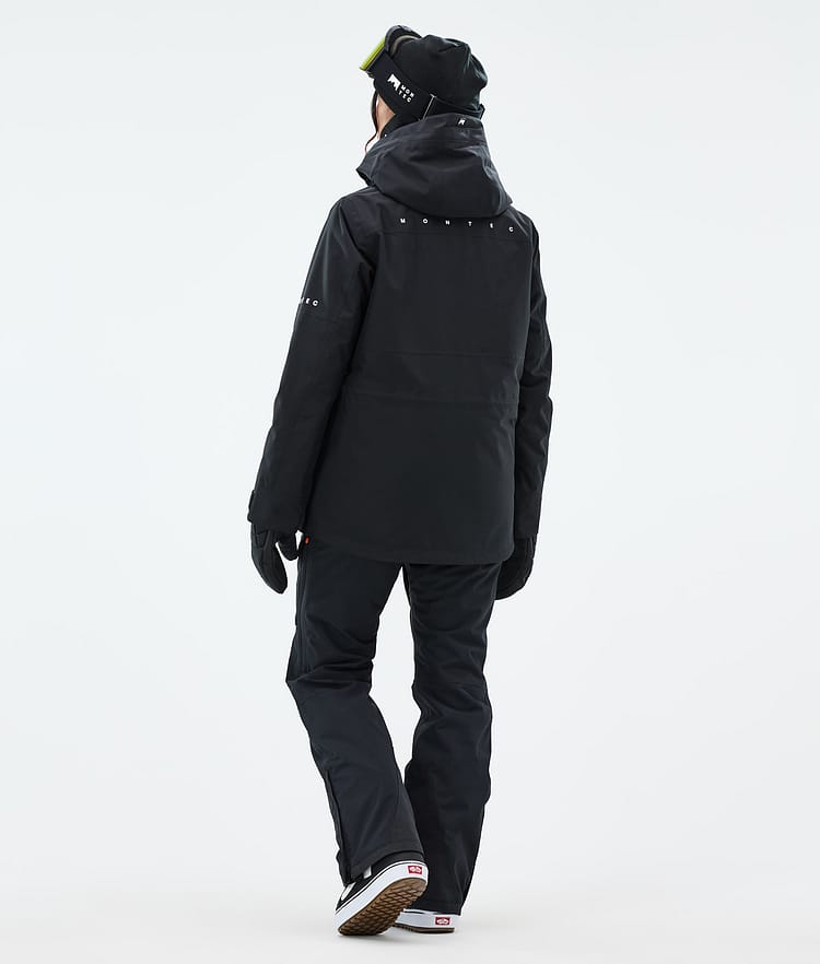 Montec Dune W Snowboard jas Dames Black, Afbeelding 5 van 9