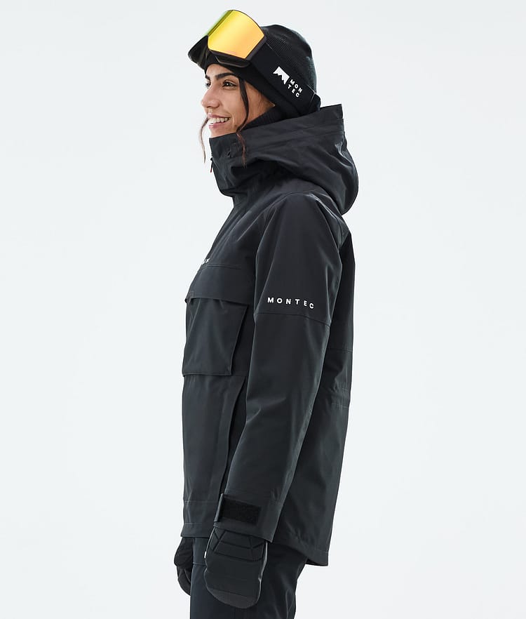 Montec Dune W Snowboard jas Dames Black, Afbeelding 6 van 9