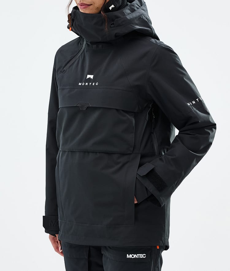 Montec Dune W Snowboard jas Dames Black, Afbeelding 8 van 9