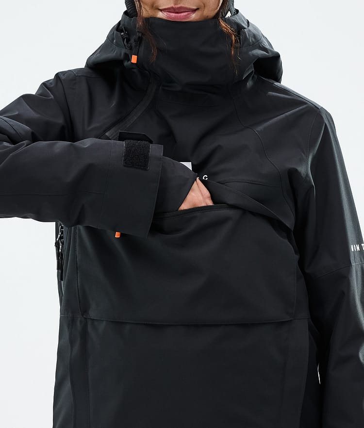 Montec Dune W Snowboard jas Dames Black, Afbeelding 9 van 9