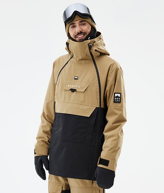 Montec Doom Veste de Ski Homme Gold/Black