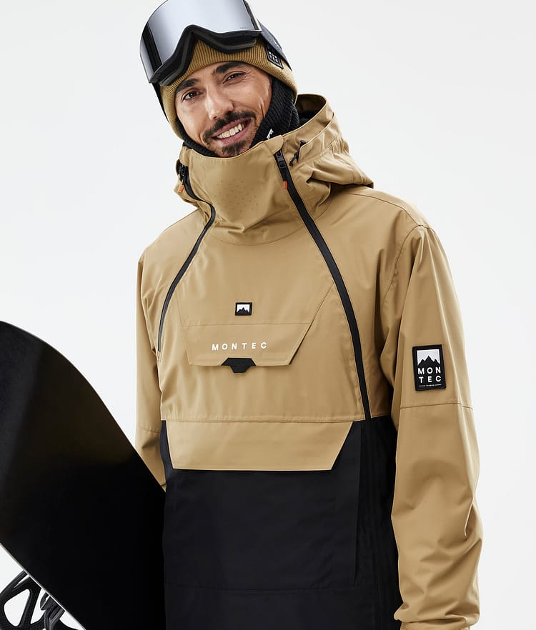 Montec Doom Snowboard jas Heren Gold/Black, Afbeelding 2 van 11