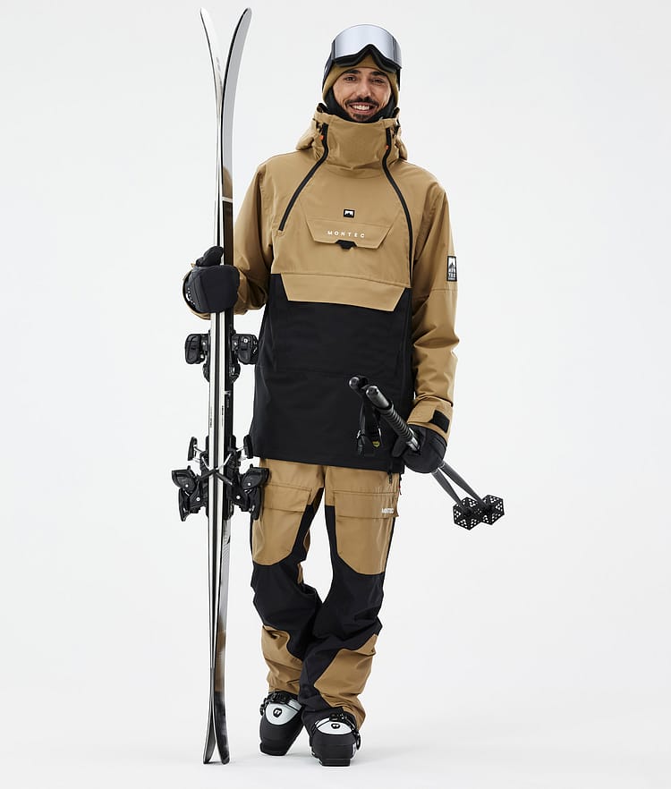 Montec Doom Veste de Ski Homme Gold/Black