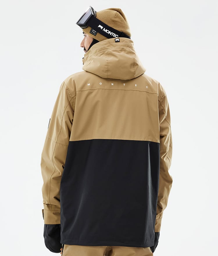 Montec Doom Bunda na Snowboard Pánské Gold/Black, Obrázek 7 z 11