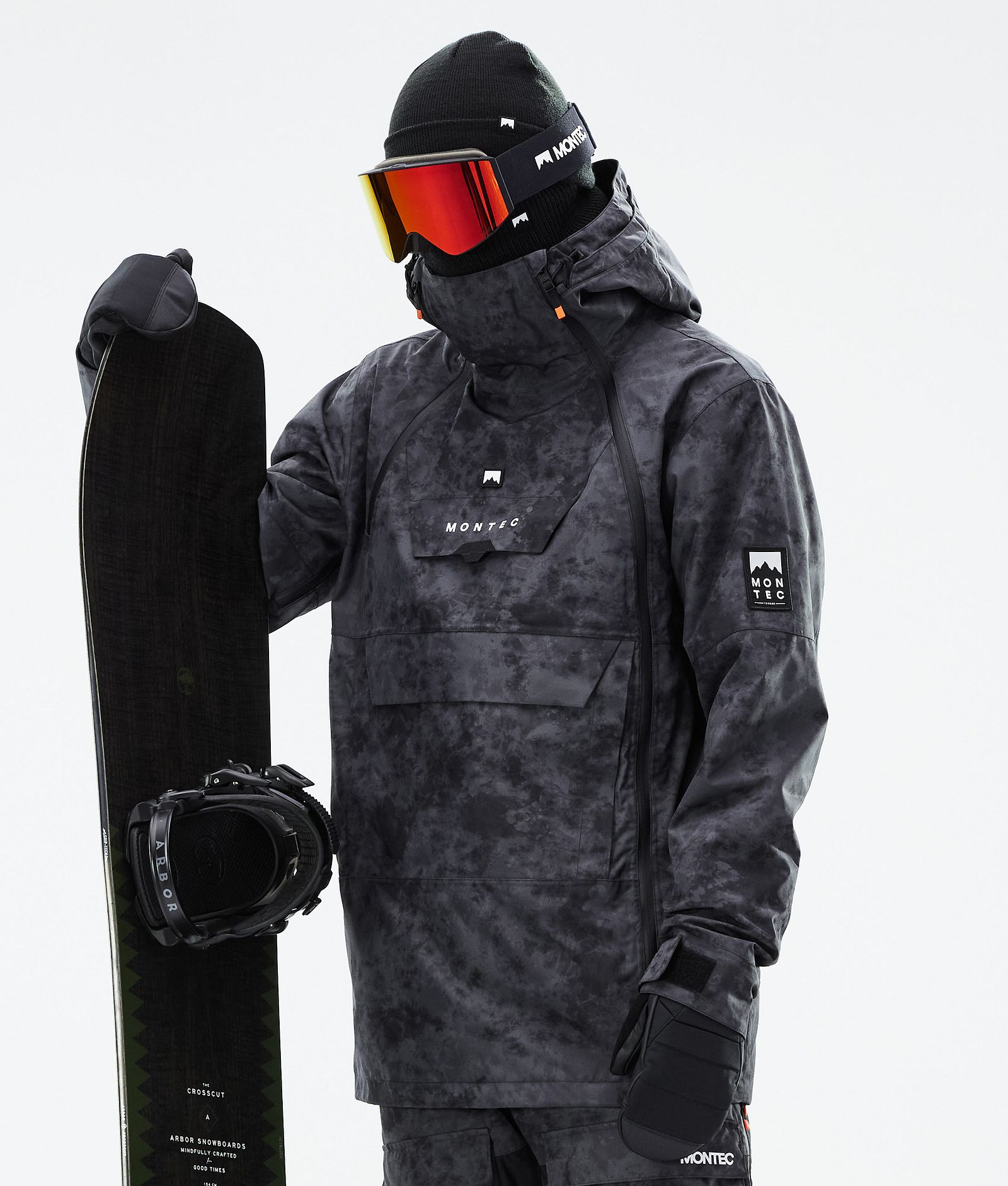 Montec Doom Chaqueta Snowboard Hombre Black Tiedye, Imagen 1 de 11